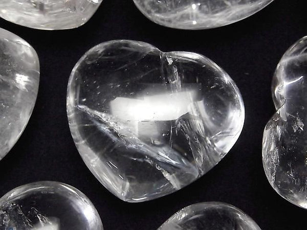 [Video] Crystal AA++ Undrilled Heart 40x45mm 1pc