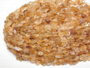 [Video]Citrine AA++ Rough Rock Nugget 1strand beads (aprx.15inch/38cm)