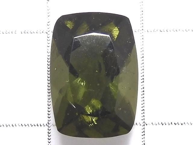 [Video][One of a kind] High Quality Moldavite AAA Faceted Loose stone 1pc NO.139