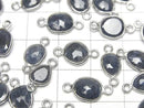 [Video]High Quality Blue Sapphire AA++ Bezel Setting Freeform Rose Cut [Both Side] Silver925 3pcs