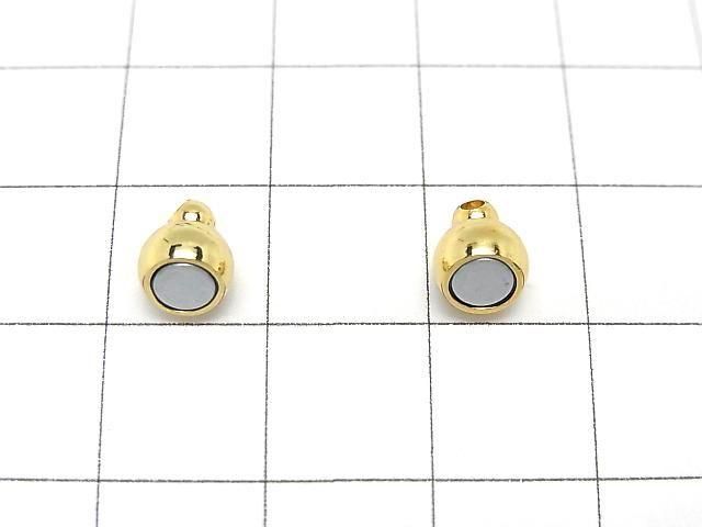 Metal parts Magnetic Clasp with Jump Ring  15x6x6mm 5pairs