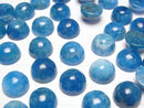 [Video] Blue Apatite AA++ Round Cabochon 12x12mm 2pcs