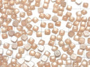 [Video] Peach Moonstone AAA- Square Cabochon 4x4mm 10pcs