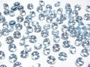 [Video]High Quality Sky Blue Topaz AAA Loose Stone Round Faceted Fancy 8x8mm 2pcs