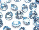 [Video]High Quality Sky Blue Topaz AAA Loose stone Round Faceted Fancy 10x10mm 1pc
