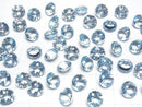[Video]High Quality Sky Blue Topaz AAA Loose stone Round Faceted Fancy 10x10mm 1pc