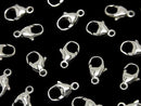 Silver925  Oval Lobster  9mm,11mm,13mm No coating  1pc
