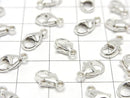 Silver925  Oval Lobster  9mm,11mm,13mm No coating  1pc