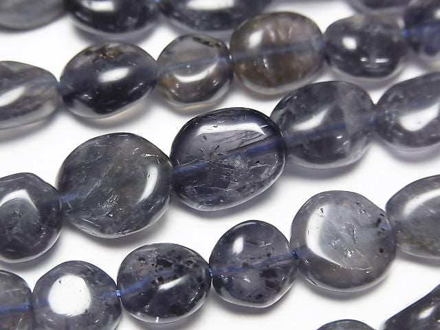 [Video] Iolite AA Nugget 1strand beads (aprx.15inch/37cm)
