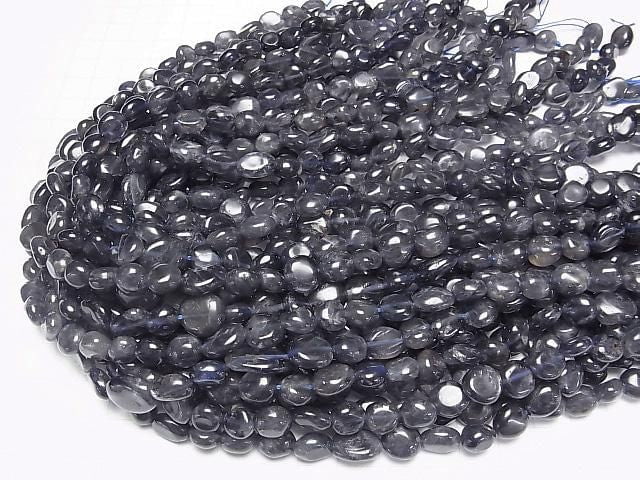 [Video] Iolite AA Nugget 1strand beads (aprx.15inch/37cm)