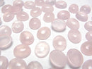[Video]Rose Quartz AA++ Oval Cabochon 12x10mm 4pcs