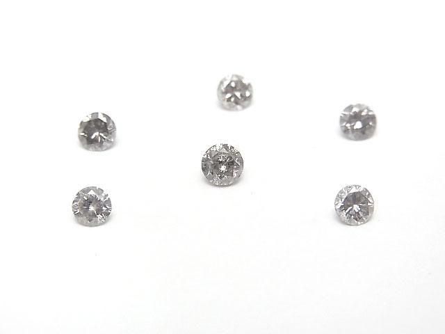 [Video]Natural Diamond Loose stone Round Brilliant Cut 3.5x3.5mm 1pc