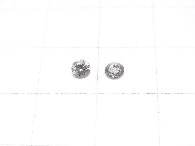 [Video]Natural Diamond Loose stone Round Brilliant Cut 3.5x3.5mm 1pc