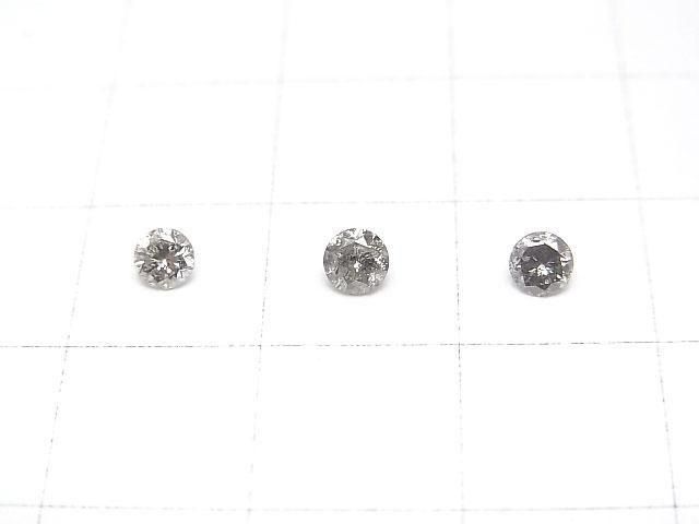 [Video]Natural Diamond Loose stone Round Brilliant Cut 3.5x3.5mm 1pc