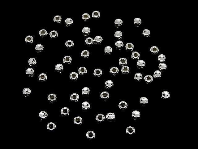 Silver925  Cube 3x3x3mm No coating  10pcs