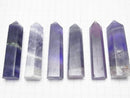[Video] Purple Fluorite Point (Hexagonal Pillar) 1pc