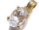 [Video][One of a kind] High Quality Kunzite AAA Faceted Pendant 18KGP NO.108