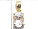 [Video][One of a kind] High Quality Kunzite AAA Faceted Pendant 18KGP NO.108