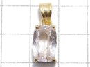 [Video][One of a kind] High Quality Kunzite AAA Faceted Pendant 18KGP NO.120