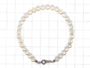 [Video][One of a kind] High Quality Ethiopian Opal AAA- Semi Round 5.5mm Bracelet NO.11