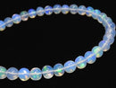 [Video][One of a kind] High Quality Ethiopian Opal AAA- Semi Round 5mm Bracelet NO.13