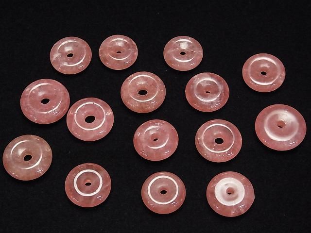 [Video] Argentina Rhodochrosite AAA- Coin (Donut) [S][M][L] 1pc