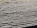 [Video] Fresh Water Pearl AA++ Potato 2.5-3mm White 1strand beads (aprx.14inch/35cm)