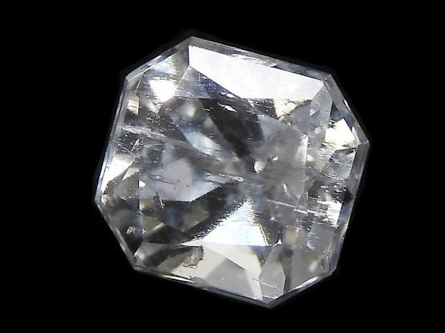 [Video][One of a kind] High Quality Colorless Enstatite Loose stone Faceted 1pc NO.8