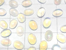 [Video]High Quality Ethiopia Water Opal AAA- Oval Cabochon 7x5mm 5pcs