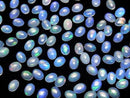 [Video]High Quality Ethiopia Water Opal AAA- Oval Cabochon 7x5mm 5pcs