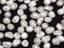[Video]Fresh Water Pearl AA++ Loose stone Potato -Baroque 8-11mm White 10pcs
