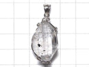 [Video][One of a kind] Double Point Crystal Pendant Silver925 NO.2