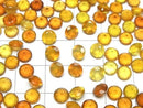 [Video]High Quality Honey Color Chalcedony AAA Loose Stone Round Faceted 5x5mm 10pcs