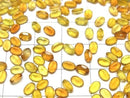 [Video]High Quality Honey Color Chalcedony AAA Loose Stone Oval Faceted 5x3mm 10pcs