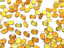 [Video]High Quality Honey Color Chalcedony AAA Loose Stone Oval Faceted 6x4mm 10pcs