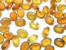 [Video]High Quality Honey Color Chalcedony AAA Loose Stone Oval Faceted 7x5mm 5pcs
