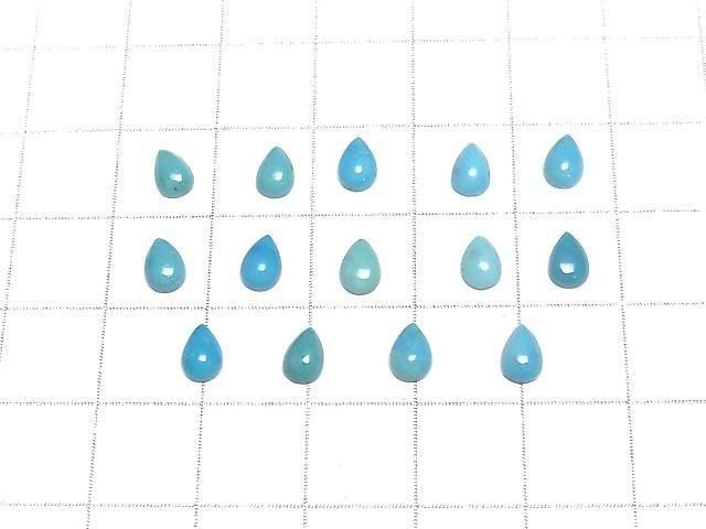 [Video]Turquoise AAA- Pear shape Cabochon 6x4mm 6pcs