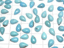 [Video]Turquoise AA++ Pear shape Cabochon 8x5.5mm 5pcs