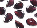 [Video]High Quality Mozambique Garnet AAA- Loose stone Pear shape Faceted 14x10mm 2pcs