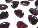 [Video]High Quality Mozambique Garnet AAA- Loose stone Pear shape Faceted 14x10mm 2pcs