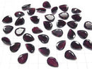 [Video]High Quality Mozambique Garnet AAA- Loose stone Pear shape Faceted 14x10mm 2pcs
