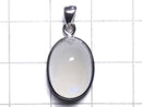 [Video][One of a kind] High Quality Royal Blue Moonstone AAA Pendant Silver925 NO.37