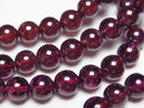 [Video] Rhodolite Garnet AAA- Round 6mm Bracelet