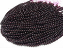 [Video] High quality Garnet AAA Round 6mm half or 1strand beads (aprx.15inch/38cm)