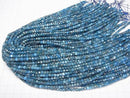 [Video]High Quality! Brazilian Apatite AA+ Cube Shape 3x3x3mm 1strand beads (aprx.15inch/37cm)