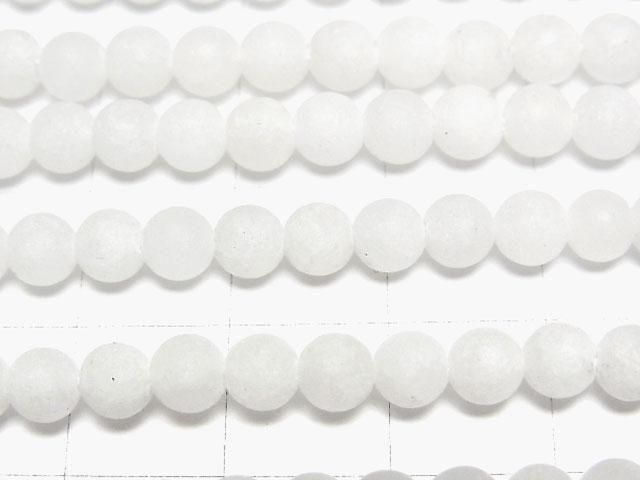 [Video] Baryte Round 4.5mm half or 1strand beads (aprx.15inch/37cm)