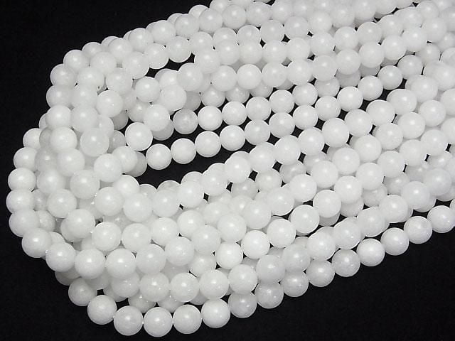 [Video] Baryte Round 8.5mm half or 1strand beads (aprx.15inch/37cm)