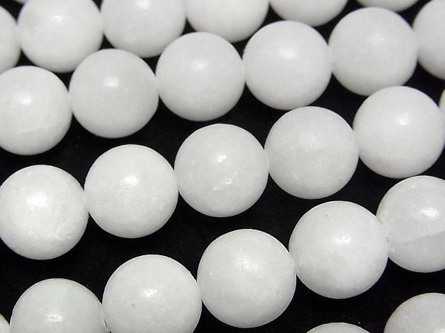 [Video] Baryte Round 10mm half or 1strand beads (aprx.15inch/37cm)