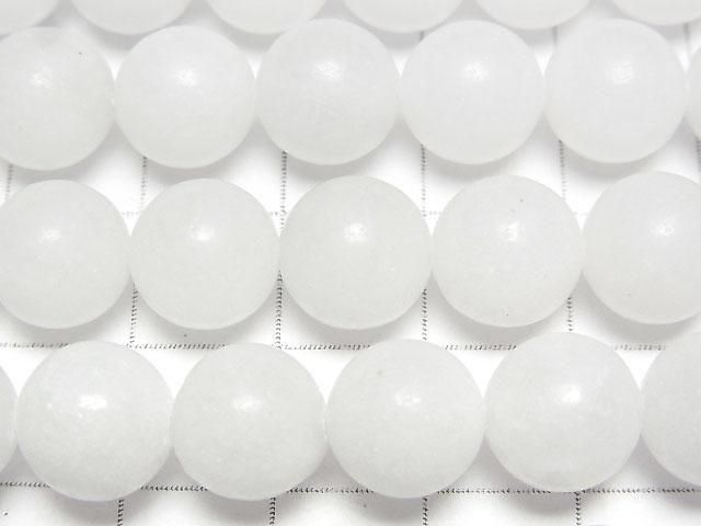 [Video] Baryte Round 10mm half or 1strand beads (aprx.15inch/37cm)