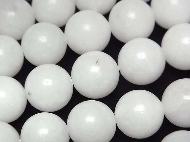 [Video] Baryte Round 12mm half or 1strand beads (aprx.15inch/37cm)